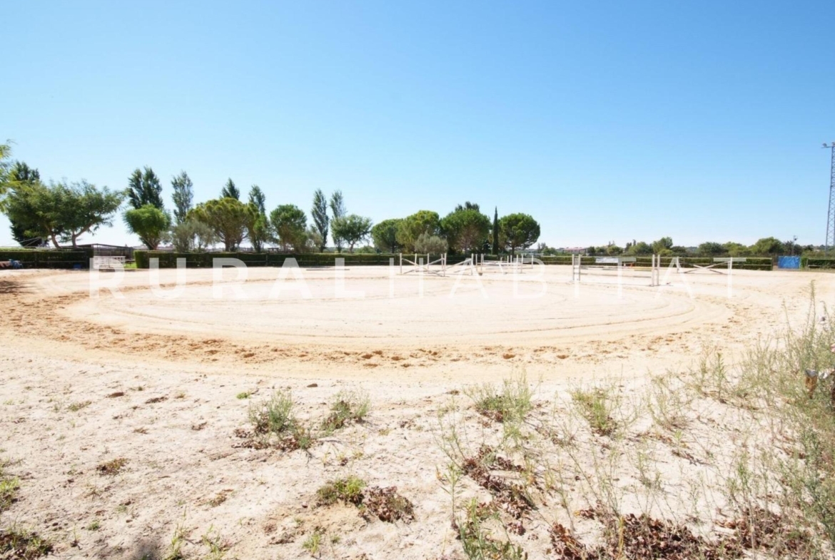 Finca ecuestre en venta - pista