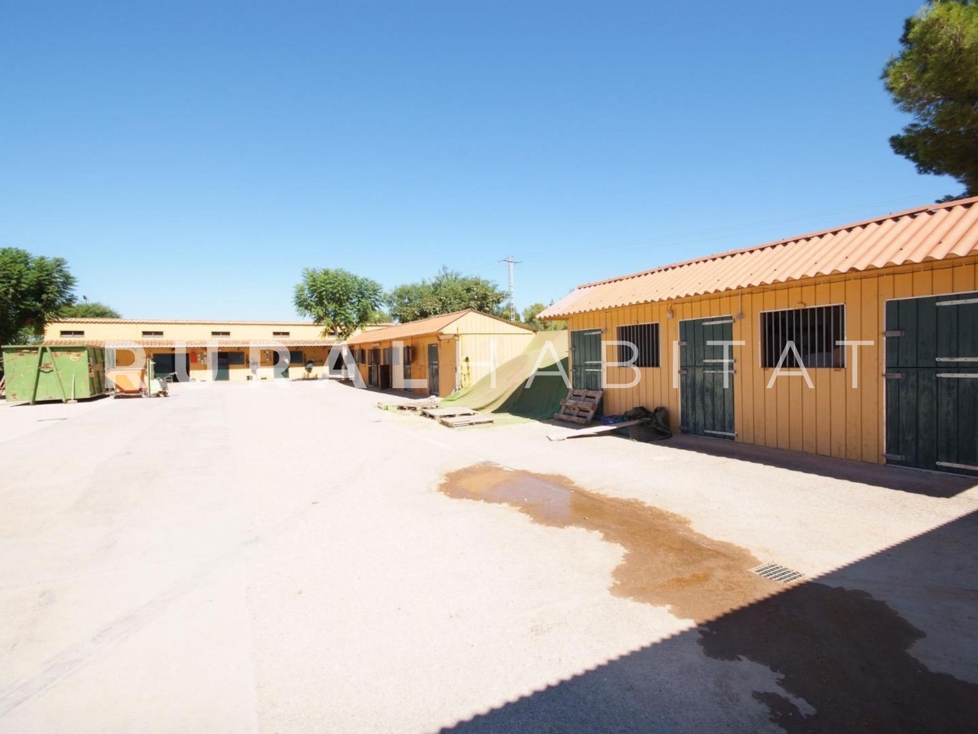 5 Finca ecuestre en venta - cuadras - boxes