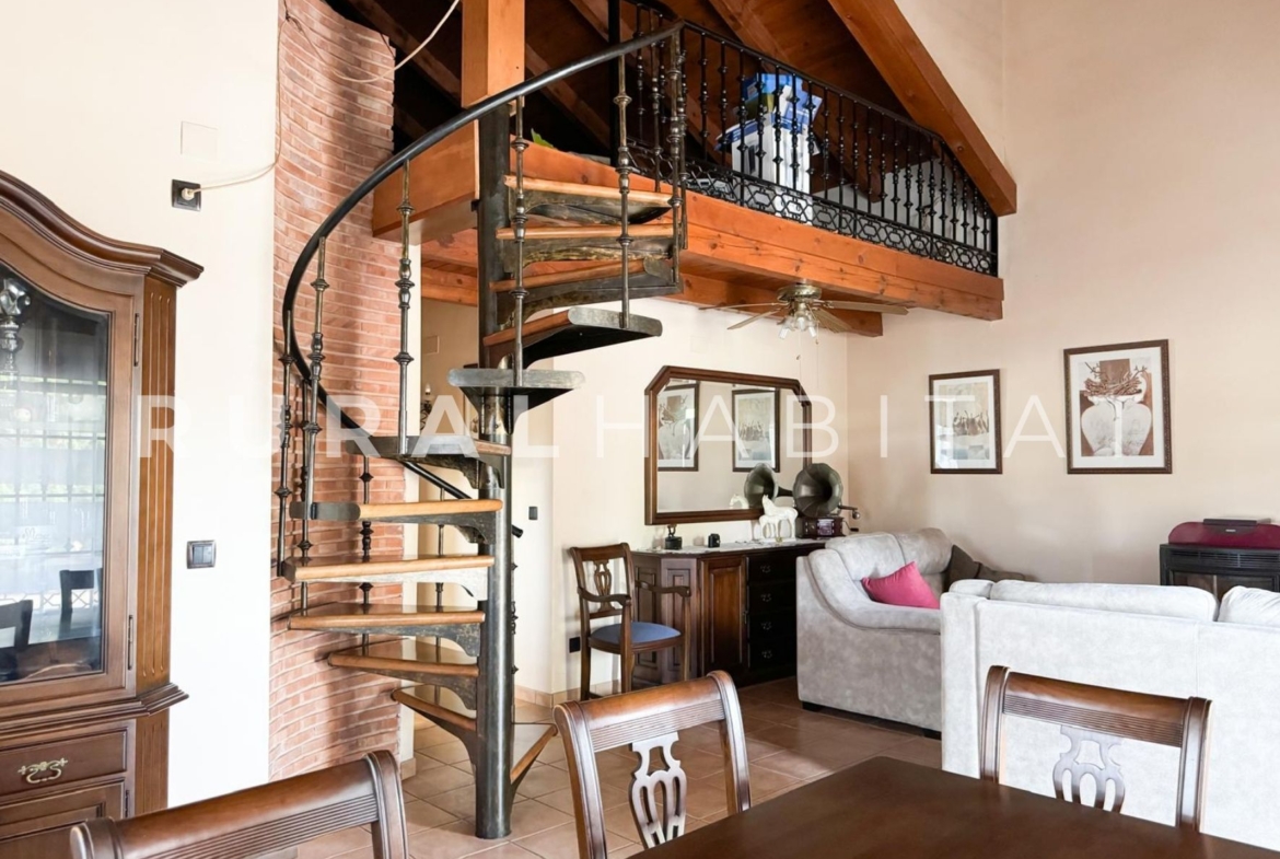 Finca ecuestre Naquera, Valencia - Vivienda comedor